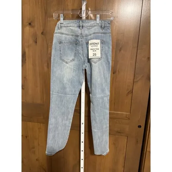 Evidnt Los Angeles sz 25 Track Trim Slim Fit Ankle NWT, Streetwear, Skater - Picture 3 of 6